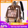 Cartoon Capybara Backpack with  Cute Kawaii Backpack Large Capacity Aesthetic Rucksack Cute Bookbag for Students