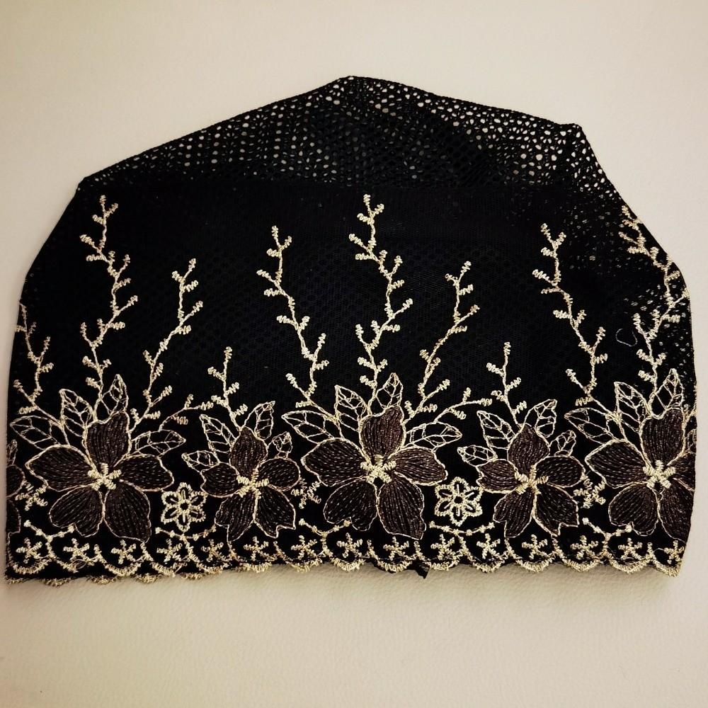 Soft Elastic Curly Hair Hat Breathable Elderly Beauty Cap Beauty Lace Curling Hat  All-match