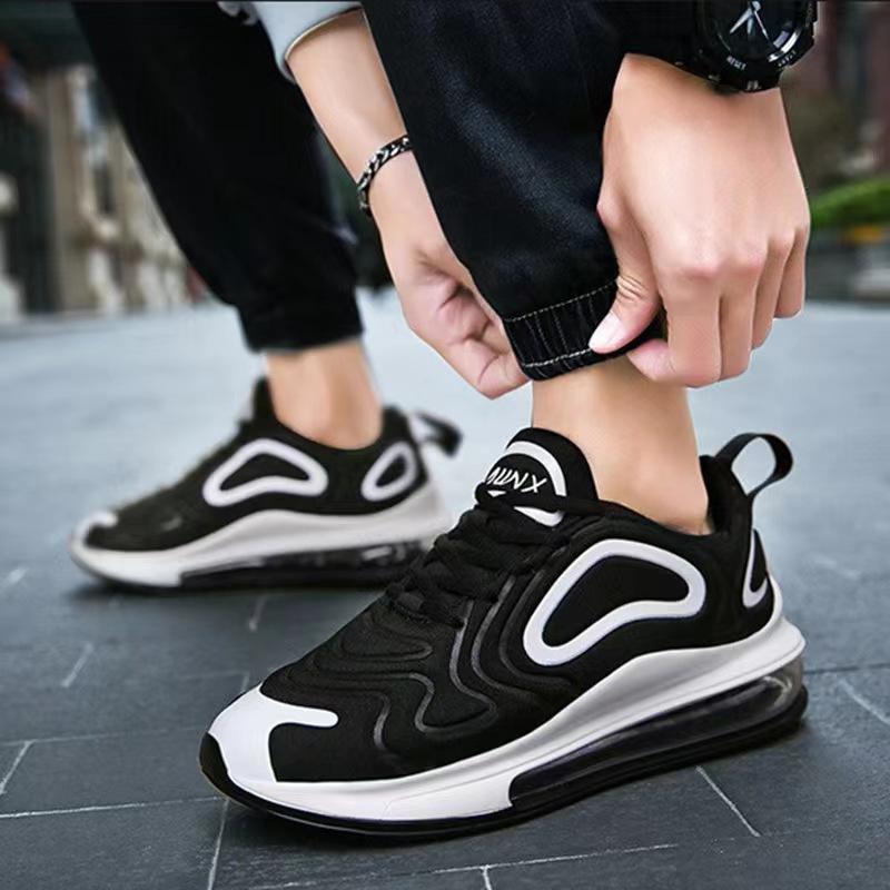 Shoes Men's Spring New Full Air Cushion Heightening Sports Shoes Casual Men's Lightweight Running Shoes