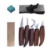 8Pcs Beginners Whittling Kits Wood Carving Tools for Handmade Wood CarvingZZ47