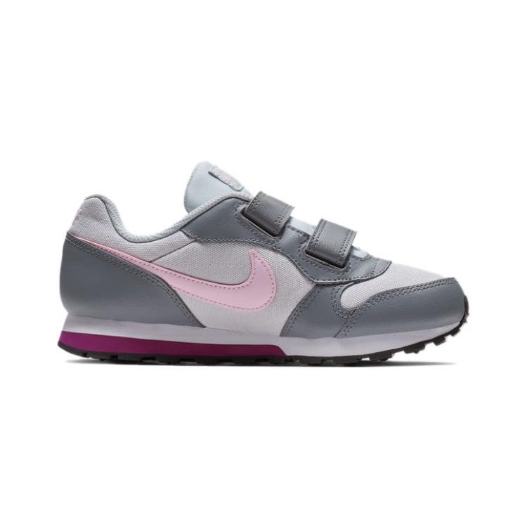 Nike MD Runner 2 Comfortable Versatile Durable Kids Running Shoes Kids Running Shoes Gray 807320-017