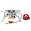 Travel Gas Cooker Stainless Steel Camp Stove High Efficiency Camp Stove for Backpacking Trip