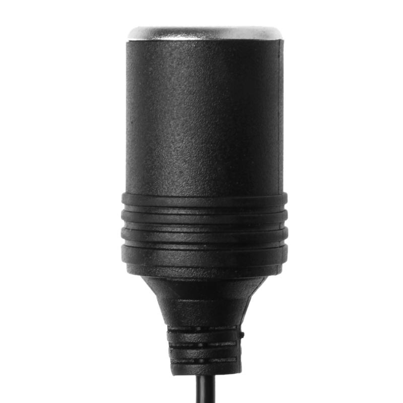 USB Male 5V To 12V Car Cigarette Lighter Socket Female Step Up Cable Inverter Converter for Driving Recorder GPS E-Dog