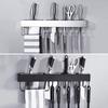 304 Stainless Steel Punch-Free Kitchen Knife Rack