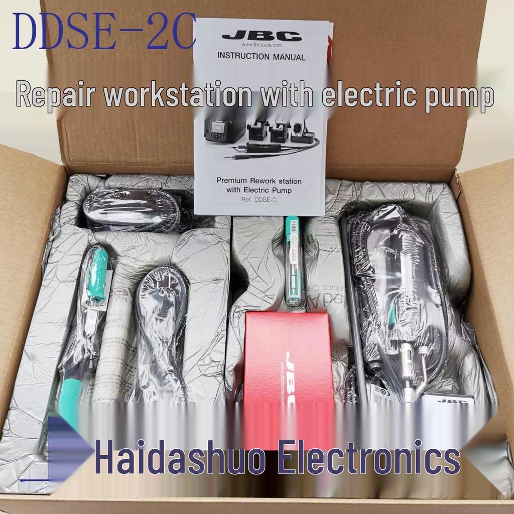JBC DDSE-2QC Rework Station with DR560-A Electric Pump Desoldering Gun