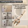 6 Setting Diverter Cartridge Replacement Faucet Diverter Cartridge RP51919 Steering Valves Replacement Parts Enduring