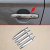 8X Door Handle Cover Trim For Mitsubishi Outlander 2013-2021 Chrome Accessories