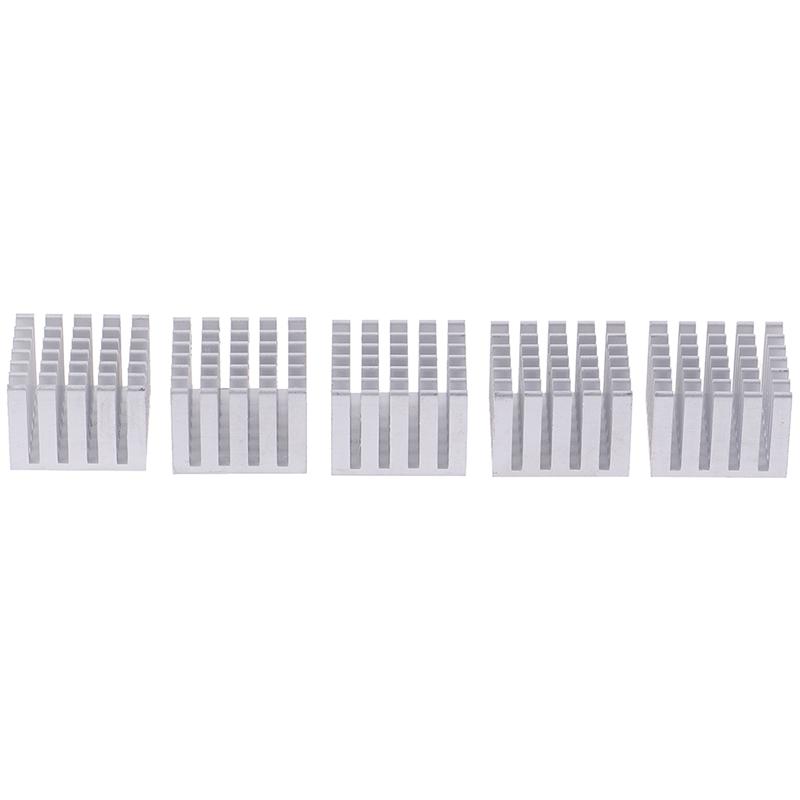 5Pcs 20x20x15mm Cooling Accessories DIY Heatsink CPU GPU Chip Aluminum Heatsink