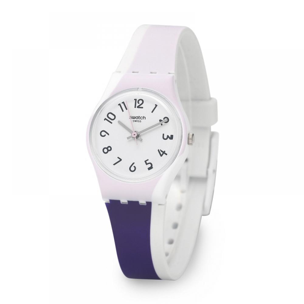 SWatch Lw169 Bau SWatch PurpletwiSt Women S Urethane Watch