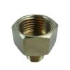 Practical Copper Gas Stove Connectors 3/8Inch 1/4Inch Left Hand Thread Adapters Convenient for Outdoor Cooking