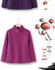 Women's Fleece Hoodie Jacket for Elderly - Winter & Spring Wear