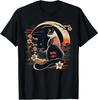 Cat Japan Style Funny Cat Gift Retro Vintage Funny Cat T-Shirt