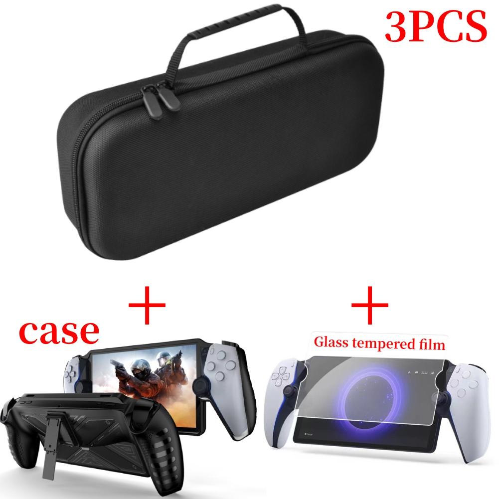 Bag For PS Portal Case Travel Carrying Case Handheld Game Console Protective Hard Bag For PlayStation 5 Portal Console Accessory