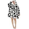 Warm Hooded Sherpa Blanket With Sleeves Ultra Soft Fleece Sweatshirt Throw Thick Winter Flannel Hoodie Blankets Home Textile
