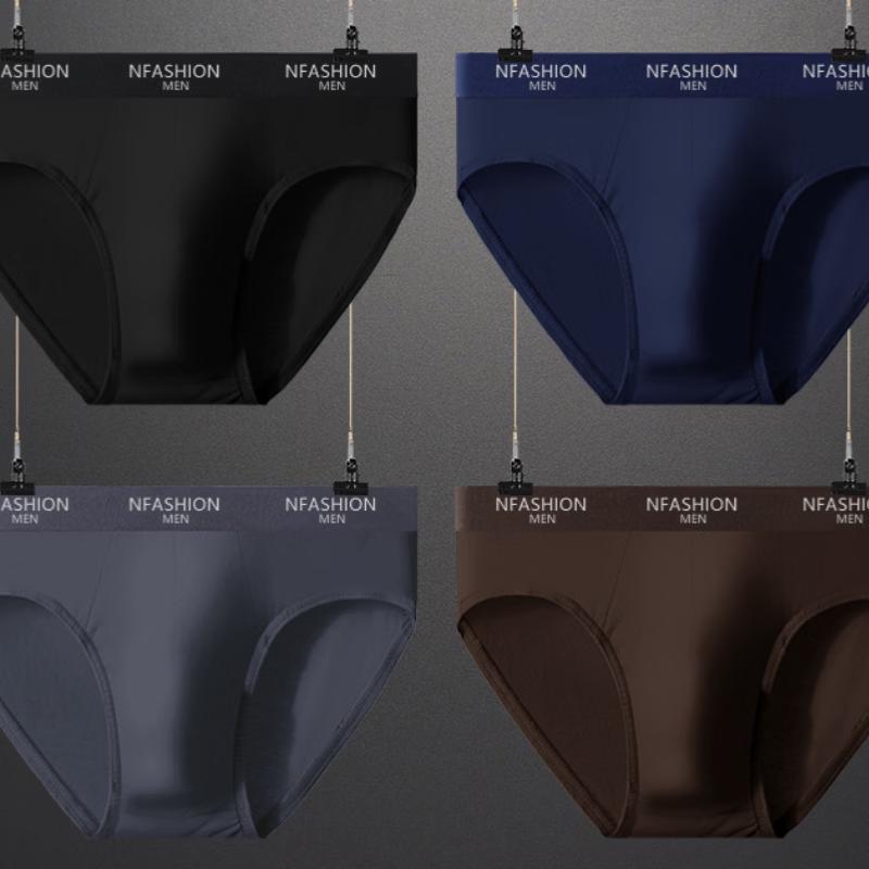 

Men s Modal Cotton Antibacterial Breathable Briefs 4-Pack XL