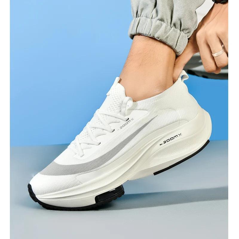 Buty do biegania zwiększające wysokość dla mężczyzn Oryginalne miękkie do chodzenia Unisex Sneaker Outdoor Maraton Para Buty sportowe Kobiety Maraton