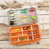 63pcs Fishing Lures Kit Soft and Hard Bait Set with Tackle Box Fishing Lure Set for Bass Pike Crankbait Tackle Accessories