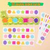 Montessori Magnetic Caterpillar Puzzles Children's Toy Color Shape Matching Logical Thinking Training Puzzle Board Game For Kids