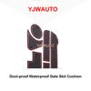 Door Slot Mat for Toyota WISH Gate Groove Cushion Car Door Rubber Cup Holder Mats Anti-slip Carpets Position