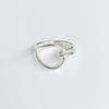 SOSOO One Line Weave Ring