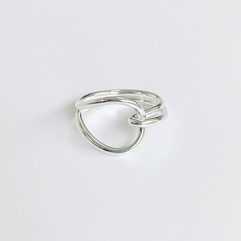 SOSOO One Line Weave Ring