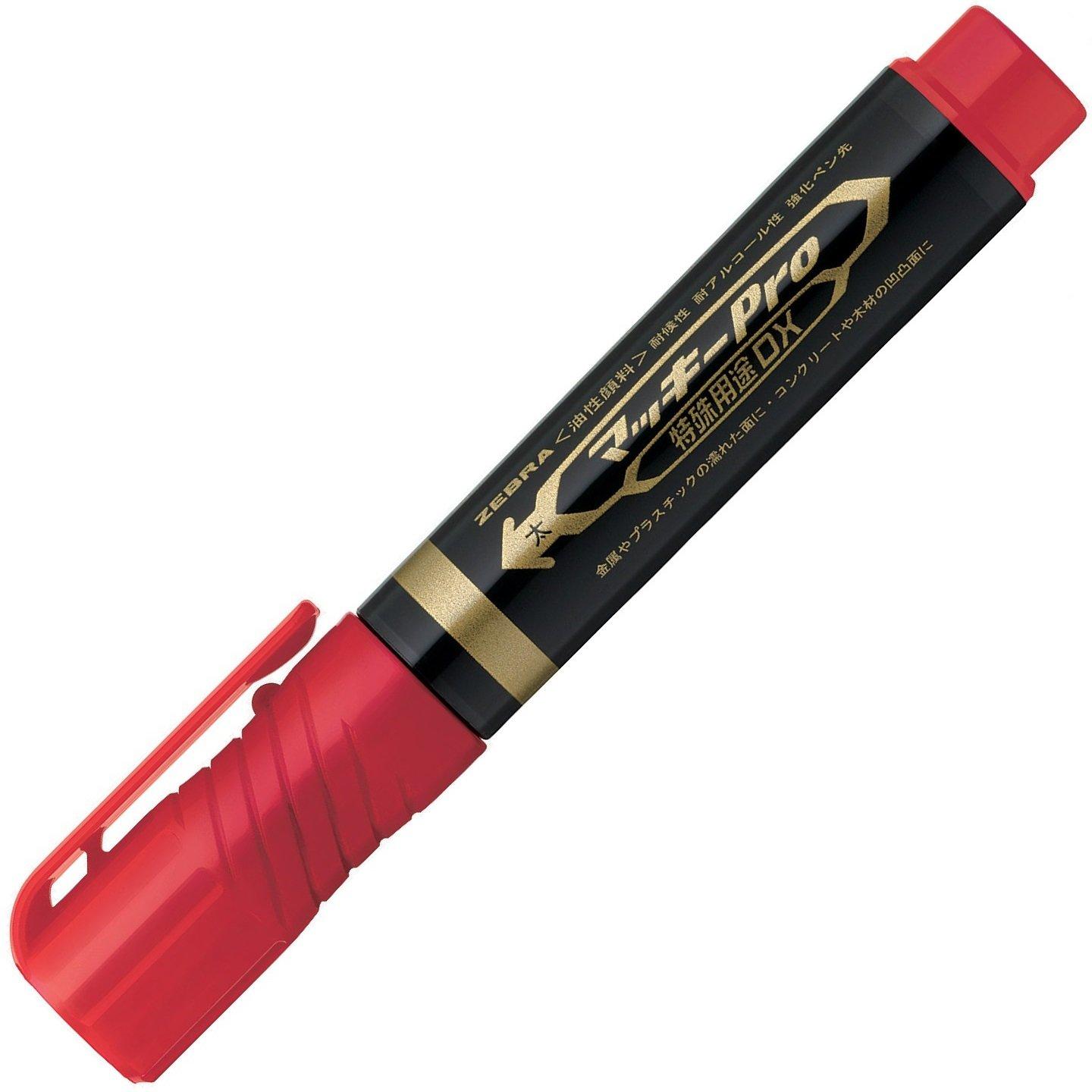 

Zebra Maki Pro Special Purpose DX Red Oil-Based Marker, YYS10-R,