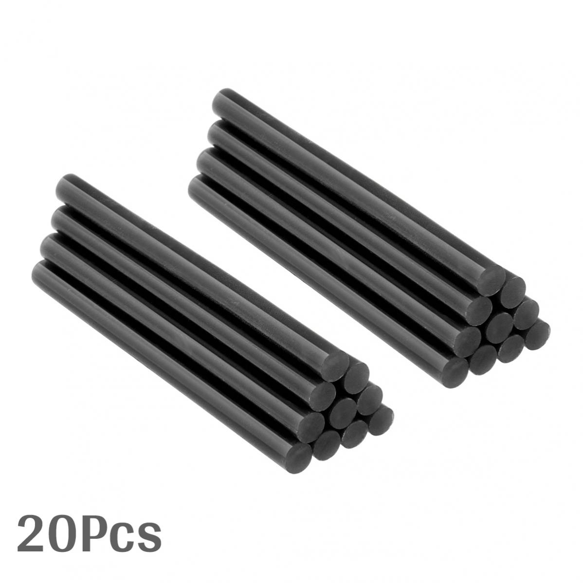 

5 шт./10 шт./15 шт./20 шт./30 шт./50 шт./100 шт. 7 мм x 100 мм черный термоплавкий пистолет, клеевые палочки, пистолет, клей, инструменты для самостоятельного изготовления 20 PCS