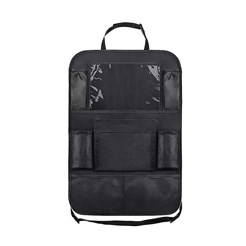 Multi-Functional Car Seat Back Storage Bag with Tablet Holder