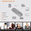 Mouse Remote Control with Learning Function 2.4Ghz Mouse with Keyboard for Computer Projector Media Player