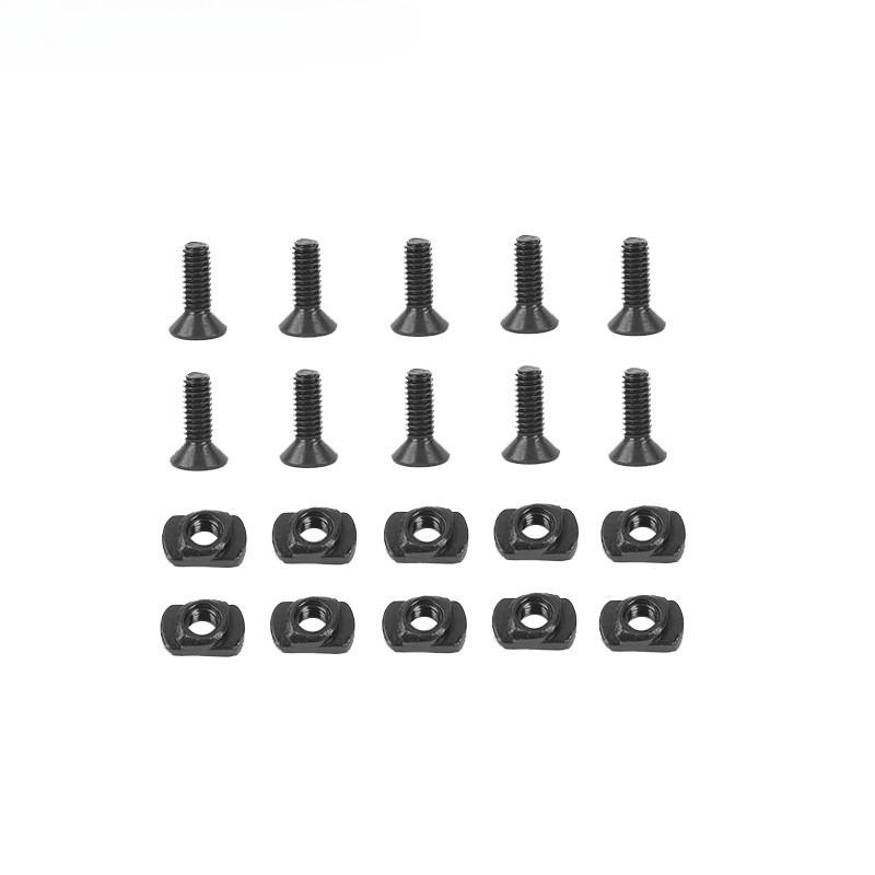 10pcs Mlok Screw Nut Combination