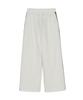 Emelbi Women'S Varsity Lace Track Wide Pants Ny (Ivory)