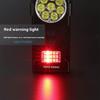 Magnetic Work Light Rechargeable Flashlight Double Light Sources 1000 Lumen 8/4Beads For Emergencies