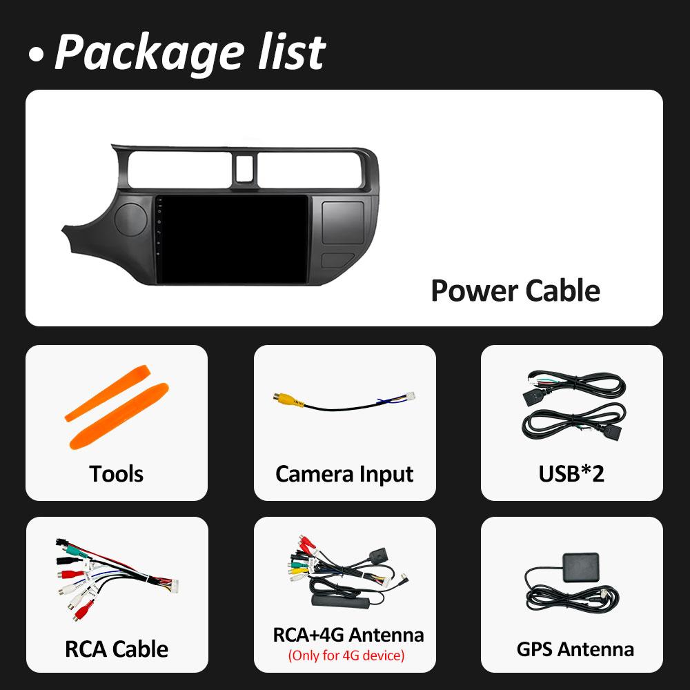 For Kia RIO 4 K3 2011 2012 2013 2014 2015 2016 2017