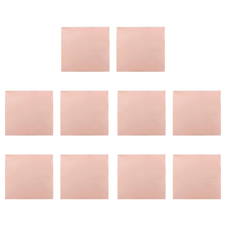 10pcs 1.5mm Single Sided Brass Clads Board Electronic Circuit Board for Hobbies Electronics & Circuit Construction