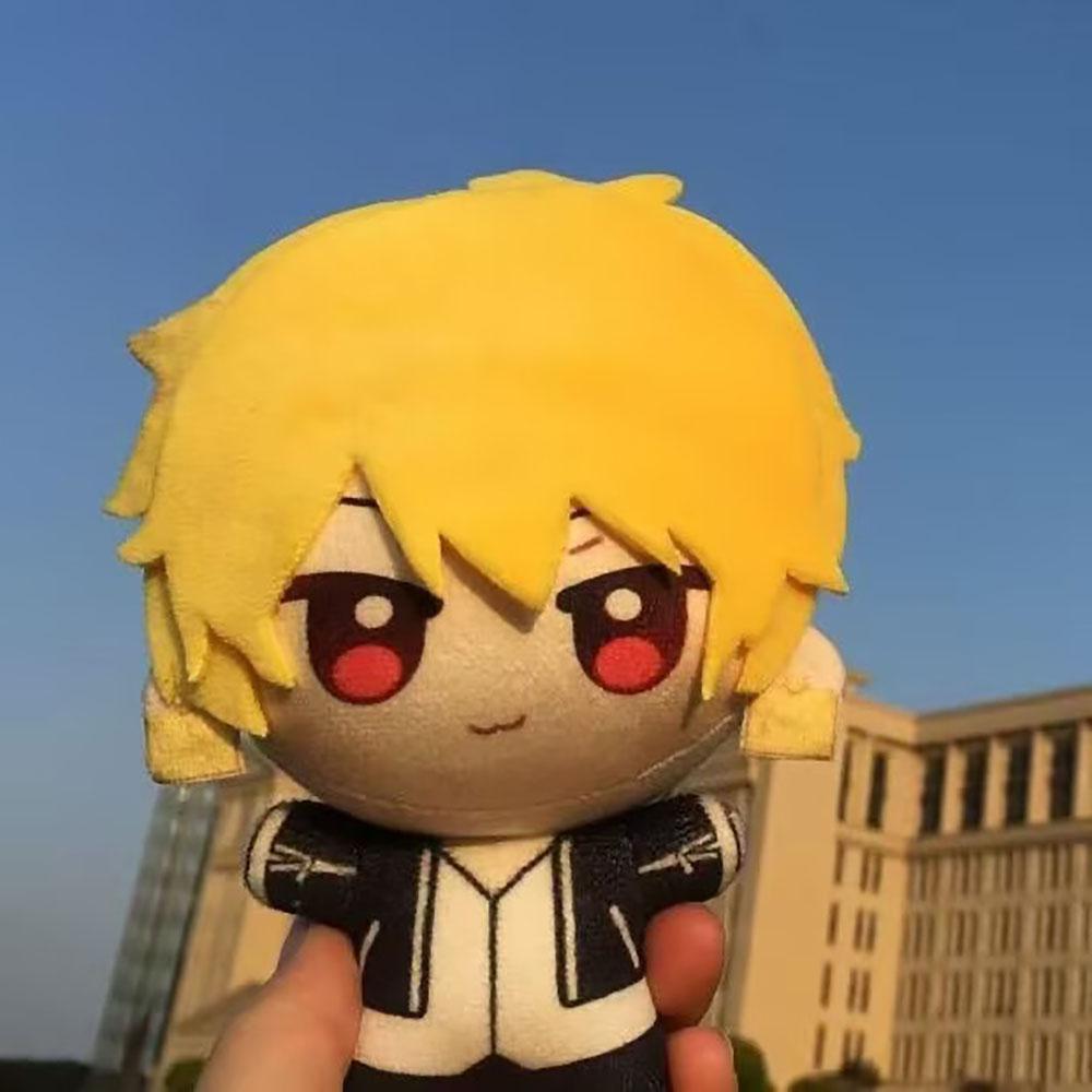 10cm Fate Gilgamesh Pluche Poppetje Sleutelhanger Altria Pendragon Pluche Speelgoed Tas Verjaardag Anime Pluche Poppetje Fans Kerstcadeau 10cm yellow