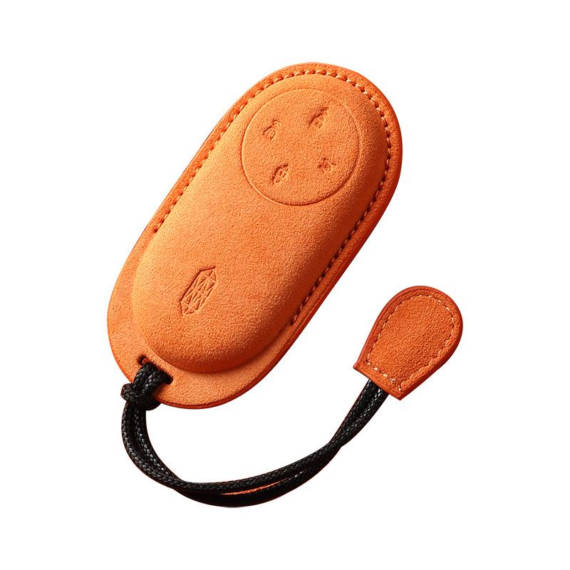 Compatible with Zun Jie M9, Wenjie M8/M7, Xiang Jie S9: Zhi Jie Suede Full Coverage Bluetooth Remote Case.
