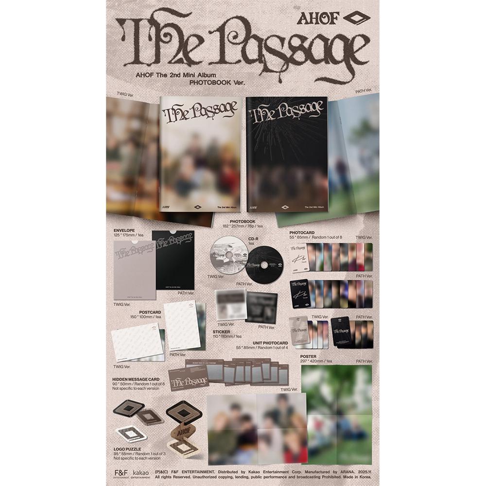 [Pre-order] AHOF - The Passage (PHOTOBOOK Ver.)