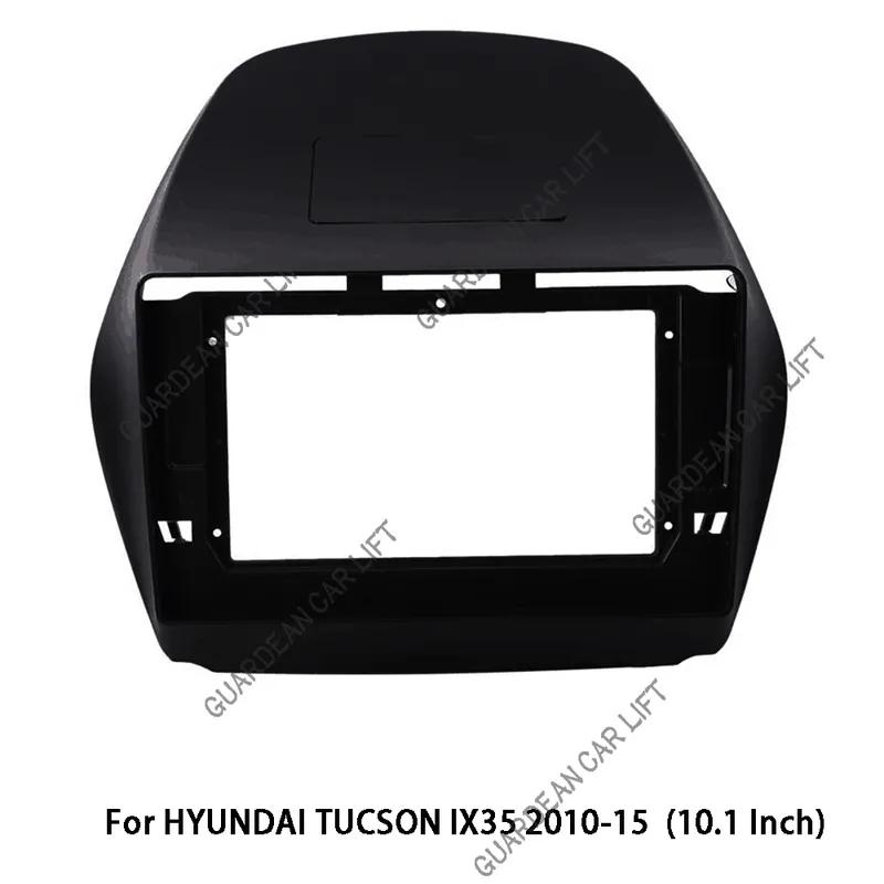 9/10.1" For HYUNDAI TUCSON IX35 2010-15 Car Radio Fascias Android GPS MP5 Stereo Player 2Din Head Unit Panel Dash Frame Installa