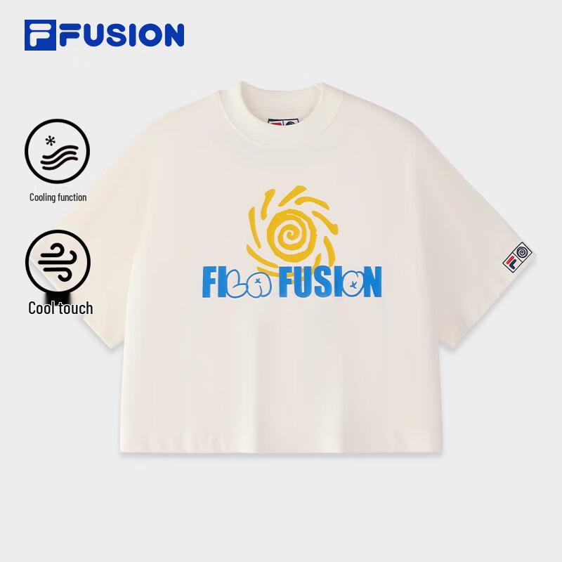 FILA FUSION Women s Cooling Knit Short Sleeve T-Shirt M