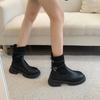 Short Women's Shoes Slim Socks Boots Thick-soled Martin Boots Women's New Autumn Versatile Small Ankle Boots