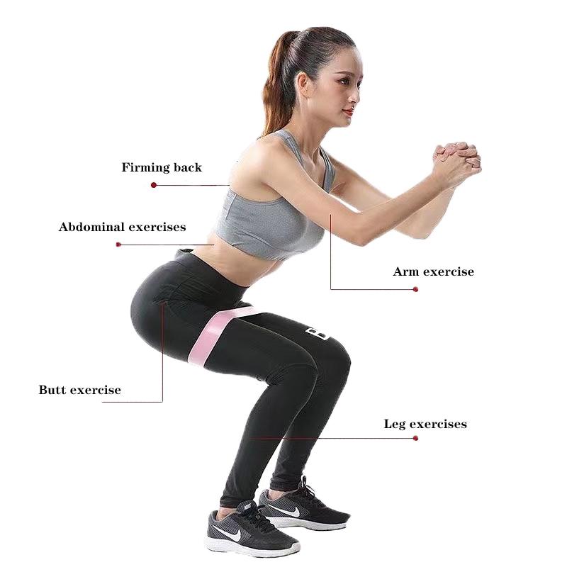 Fitness elastické gumy Domácí trénink Jóga Sportovní gumy Protahování Pilates Crossfit Cvičení Vybavení posilovny