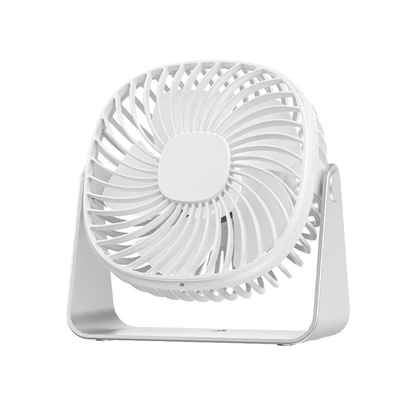 Portable Quiet Wall Mounted Fan Desktop Fan with Built In LED Night Light USB Powered for Home and Travel