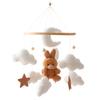 Baby Rattle Toy 0-12 Months Wooden Mobile On The Bed Newborn Music Box Bed Bell Hanging Toys Holder Bracket Infant Crib Boy Toys