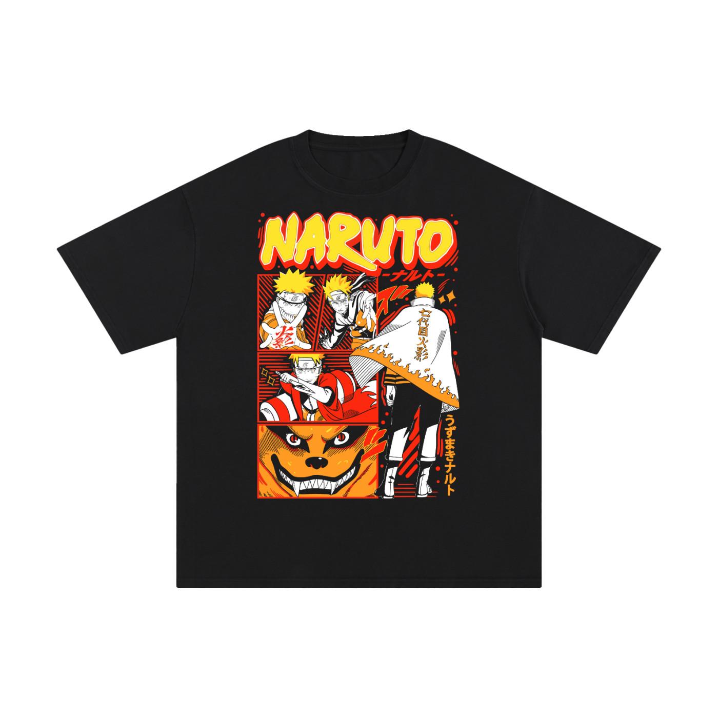 Naruto Shippuden T-Shirt Manga Naruto Shippuden Anime Graphic Tee All Size XXXXL
