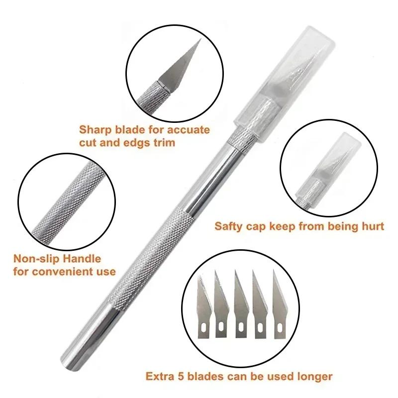 Car Wrapping Tools Kit Scraper Film Kits Felt Squeegee Hard Scraper Cutter Wrap Tool Window Tinting Tools Car Accessories