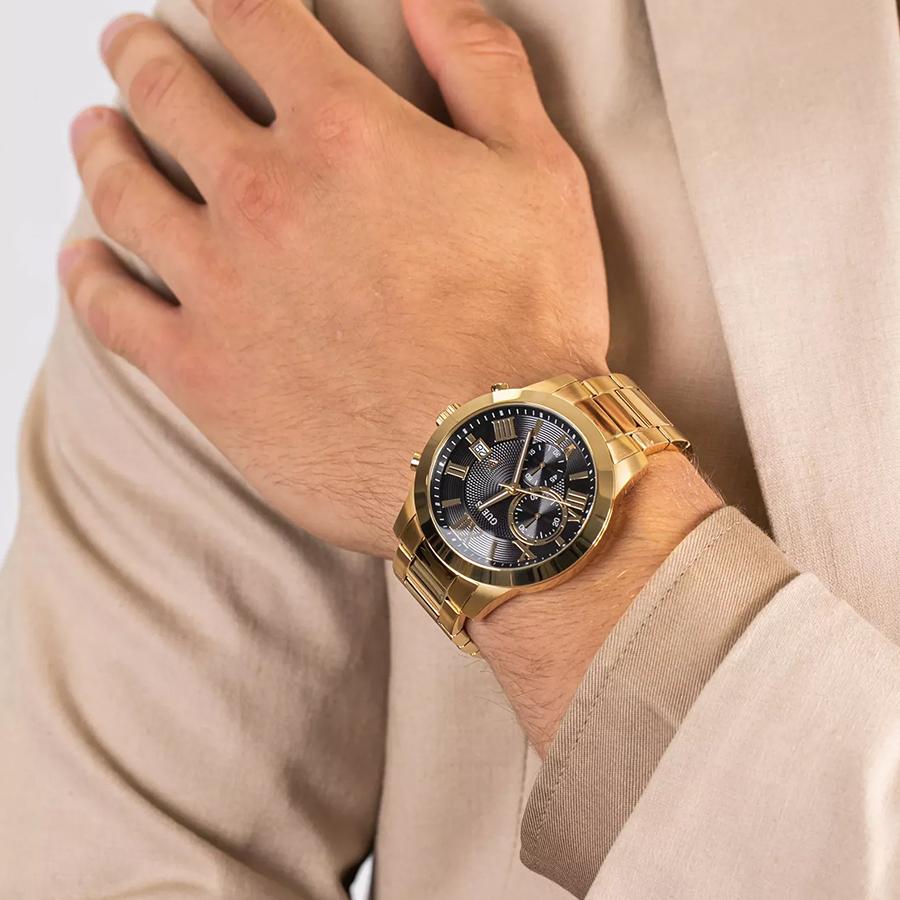 Orologio da Uomo al Quarzo, Realizzato in Acciaio Inossidabile, Elegante e Semplice, Adatto per l'Uso QuotidianoW0601G2