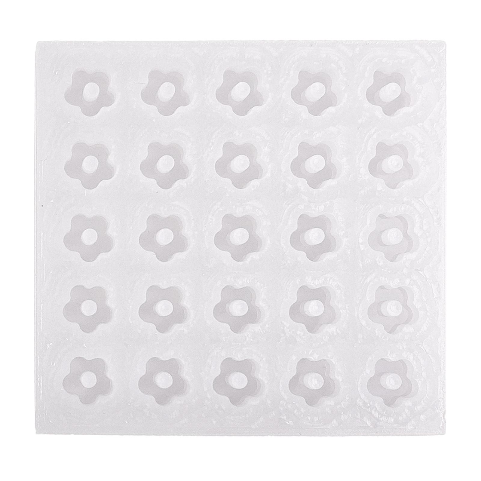 Shiny Glossy Silicone Quicksand Decoration Molds Bear Flowers Keychain Mold DIY Pendant Epoxy Resin Crafting Molds