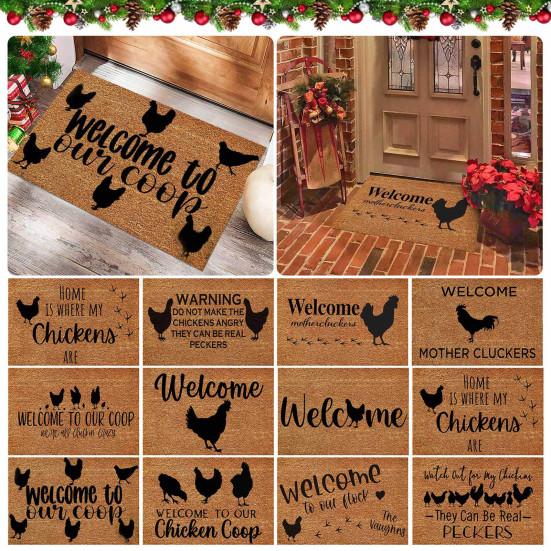 Rohožka Atraktivní domácí dekorace Snadno se čistí Vnitřní Venkovní Zábavné pro