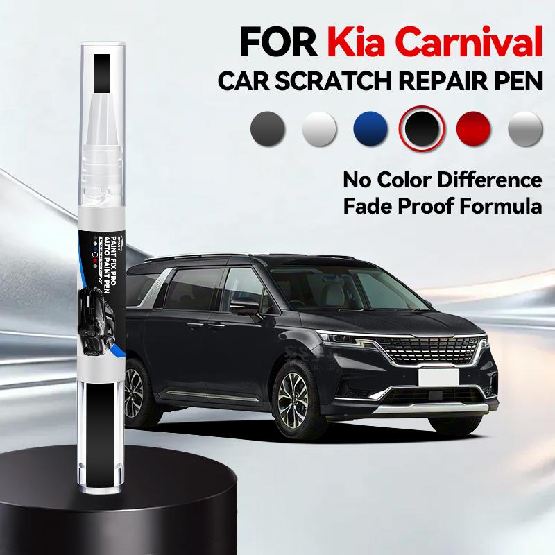 For KIA Carnival 1998-2025 VQ GQ YP KA4 Paint Repair Pen Touch Up Scratch Remover DIY Auto Accessories Black White Silver Red