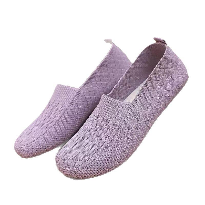 One-pedal Breathable Casual Women's Shoes Non-slip and Wear-resistant Fashionable Spring Comfortable Women's Shoes
